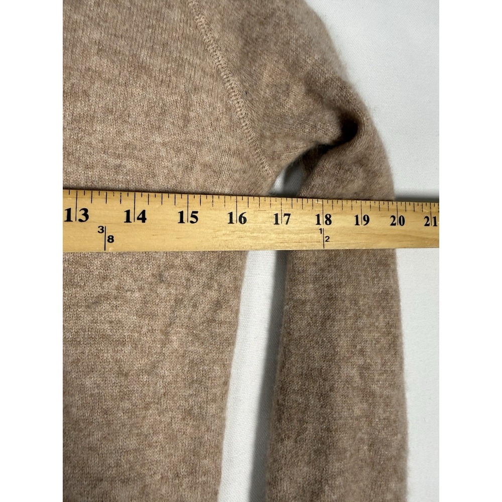 Quince Mongolian Cashmere Crewneck Sweater Women's Medium Pinkish Beige - Picture 7 of 7
